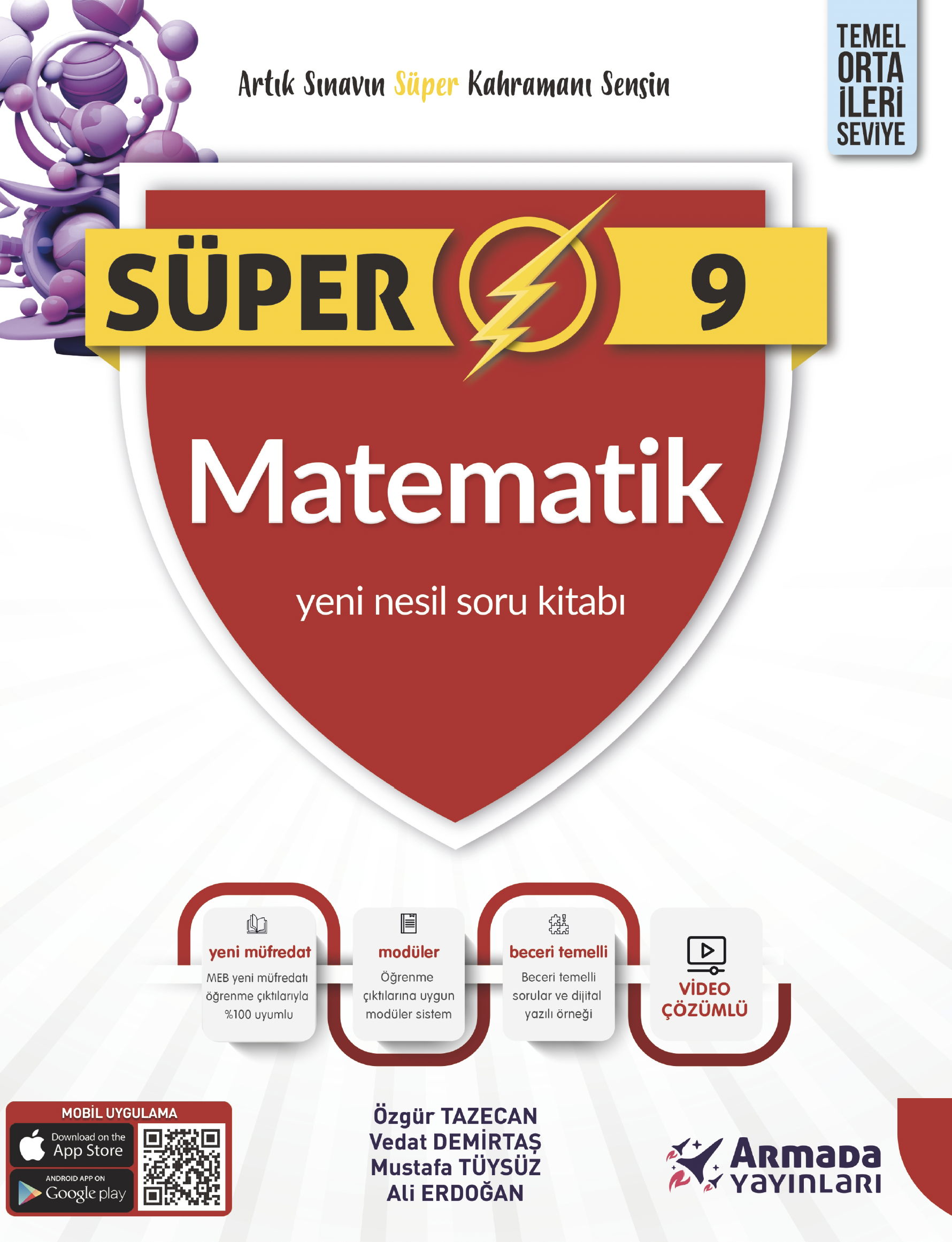 Süper 9 Matematik Soru Kitabı kapak görseli